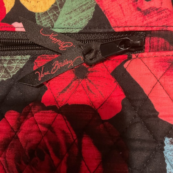 Vera Bradley Rose Havana Drawstring Backpack - Picture 5 of 7